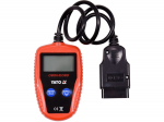 Yato OBDII Mitmekeelne Skanner YT-72977, 12 V d.c., 8-18 V d.c., ekraan 128x64 px, t&ouml;&ouml;temperatuur 0~60 ˚C