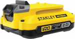 Akukomplekt Stanley FATMAX V20 2.0Ah SFMCB202-XJ