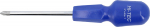 Philips skrūvgriezis PH1x75 mm, Vorel, 61250, CrV tērauds, magnētisks, satīna apdare