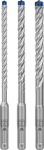 SDS-plus-7X  3 urbj.kompl 6/8/10 mm, Perforatora urbjiem EXPERT SDS PLUS-7X TRIECIENURBJU PERFORATORIEM KOMPLEKTS, 2608900196, BOSCH