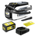 Akutoitega pesutolmuimeja SE 3-18 Compact Home Battery Set KARCHER 1.081-508.0 18V, 184W, 1.7L, 2.9L, 75mm, 3.6kg, valge