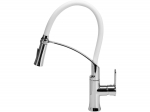 Virtuves jaucējkrāns, elastīgs FALA 75676, 360&deg; rotējo&scaron;s uzgalis, 2 funkcijas, mīksta pieskāriena pārklājums