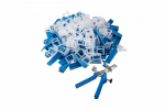 Hogert plaatide tasandamise klambrid HT3B350, 1,5mm, 201 tk, gofreerimis tangid, klambrid, kinnitused