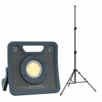 LED t&ouml;&ouml;valgusti NOVA 12, 12000lm, Bluetooth IK07/IP67 + 3m statiiv, Scangrip, 81 W, 5700 K, 200 lux @ 4 m