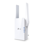 TP-Link RE505X AX1500 Mesh Wi-Fi 6 v&otilde;imendi/repeater kahe sagedusribaga 300 Mbps 2.4 GHz 1200 Mbps 5 GHz Gigabit Ethernet Valge