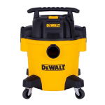 DeWALT AT-DXV20PTA 20 L kuiv/m&auml;rg tolmuimeja 1050 W 230 V AC 15 kPa imemisv&otilde;imsus sisseehitatud 230 V pistik HEPA filter 48 mm &times; 2.1 m voolik 4 ratast 3 m kaabel must/kollane