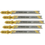 Dewalt Saagiterad DT2080-QZ 59 mm, 1.7 mm hambavahe, 5 tk, HCS materjal, mitmekesistele rakendustele