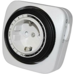 Bemko Mehaaniline taimer TSMD20, 16A, IP20, 15min-24h, -10&deg;C kuni +40&deg;C, ~230V/50Hz, F t&uuml;&uuml;p