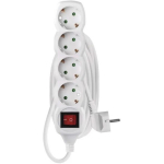 Emos Pikendus P1423R, 3m, 4x2P+PE, PVC, 3680W, l&uuml;litiga, laste kaitse