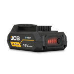 JCB JCB-18LI-2 Professional 18V Li-Ion aku t&ouml;&ouml;riistade toiteks 2.0Ah &uuml;hildub JCB 18V akut&ouml;&ouml;riistadega