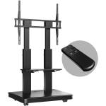Onkron mootorrattaga mobiilne alus, TS2811E-B, 50-120", 125kg, 910-1560mm, 4 ratast, elektriline k&otilde;rguse reguleerimine