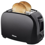 Tristar Toaster | BR-1025 | Number of slots 2 | Housing material Plastic | Black