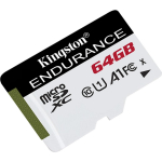 Kingston M&auml;lukaart SDCE/64GB, 64 GB, microSDXC, UHS-I U1, 95 MB/s, 30 MB/s, A1, vastupidav &auml;&auml;rmuslikele temperatuuridele