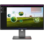 Lenovo ThinkVision P27Q-40 64A7GAT6EU, 27", IPS, 16:9, 120 Hz, 4 ms, 350 cd/m&sup2;, HDMI 1, USB 3.2 Gen 1 keskpunkt, VESA 100x100