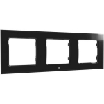 Shelly nutikas valgusl&uuml;liti Frame3Black, must, &uuml;hilduv Shelly seinaklaviatuuriga