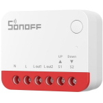 Sonoff kodu v&otilde;rgu s&uuml;steem MINI-ZBRBS, 100-240 V, 1 A, Zigbee 3.0, PC, -10&deg;C kuni 40&deg;C