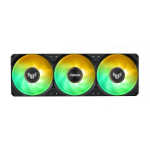 Asus TUF Gaming LC III 360 ARGB LCD protsessori vedelikjahutus 90RC01A1-B0EAY0, 360mm, 3 ventilaatorit, 37.4 dB(A), 2600 RPM