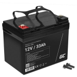 Green Cell UPS aku AGM21, 12 V, 33 Ah, suletud pliihape, 1 aku