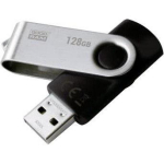 Goodram UTS2 128GB USB m&auml;lupulk UTS2-1280K0R11, 128 GB, USB 2.0, 20 MB/s, 5 MB/s, must