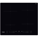 Whirlpool Induktsioon pliit WSS4060BF, 7200W, 4 keetmisala, puutetundlik juhtimine, aeglane k&uuml;psetamine, soojuse hoidmine