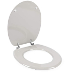 Beldray WC iste LA032355PGRY, 36.5x42.5cm, puit, beež, tsinkhinged, lihtne paigaldus