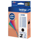 Brother Tindi kassett LC223BK, kuni 600 lehte, must, 1 pakend, Brother Innobella