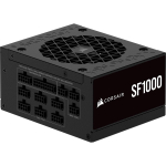 Corsair SFX toiteallikas SF1000 CP-9020257-EU, 1000 W, 80 PLUS Platinum, 92 mm ventilaator, t&auml;ielikult modulaarne