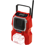 Einhell Ehitusraadio TC-RA 18 Li BT - Solo 3408017, 18V, 10m Bluetooth, 10 AM, 10 FM, 1 k&otilde;lar, juhtmevaba