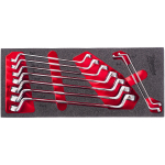 Milwaukee 4932499086 Kahepoolne nihutatud mutriv&otilde;tmete komplekt, 9 tk, 6x7-21x23mm, vahtsisu