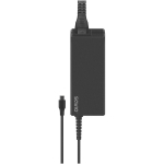 Savio ZA-01 mobiilseadme laadija, 65W, 100-240V, 2A, USB-C PD 3.0, Quick Charge 3.0, must