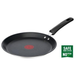 Tefal Duetto+ G7333855, pannkoogipann, 25 cm, roostevaba teras, titaankate, mittenakkuv, Thermo-Spot, n&otilde;udepesumasinas