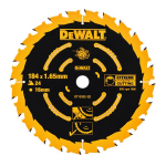 Saeketas 184x16x24T DEWALT