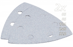 Lihvpaber Delta v&auml;rvi lihvimiseks G60, 80, 100, 240, 320 (2 tk / tk).