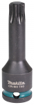 TORX UZGAĻI TRIECIENA UZGRIEŽŅU ATSLĒGĀM Impact Black 1/2&ldquo; T60 x 78 mm, E-19853 MAKITA