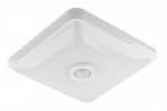 LED griestu gaismeklis ar sensoru, 12W, 900lm, 4000K, balts, OS-ITL12WKW-LED, ITALIA