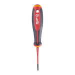 TRĪSPLAKŅU ROKTURA VDE SKRŪVGRIEŽI, TRI-LOBE VDE SCREWDRIVER T10 X60, 4932478728 MILWAUKEE