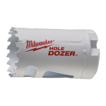 HOLE DOZER&trade; DIVMETĀLA GREDZENZĀĢI, HOLE DOZER HOLESAW - 33 MM - 1 PC, 49560067 MILWAUKEE
