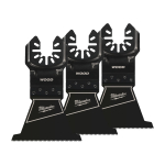 DAUDZFUNKCIONĀLĀ INSTRUMENTA PIEDERUMI &ndash; OPEN-LOK KOKA ASMEŅI, WOOD PLUNGE BLADE 64MM - 3 PC, 48851113 MILWAUKEE