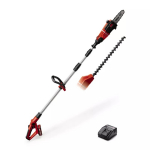 Bezvadu multifunkcionālais instruments GE-HC 18 Li T Kit, EINHELL, 3410805, 3.0 Ah akumulators, 400 mm grie&scaron;anas garums, 90&deg; rotējo&scaron;a galva.