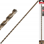 Ilgais HSS DIN1869 8.0 x 390mm zelta metāla urbis, T02580XXL, 130&deg; leņķis, augsta precizitāte