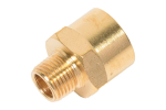 Keermestatud &uuml;hendus M1/8''x F1/4'', ROCKFORCE, RF-MFE02/04, messing, k&otilde;rge r&otilde;hu jaoks
