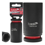 Deep impact socket Tvardy T00213-30 3/4" 6PT 30mm CR-MO