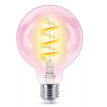 P&uuml;hade ja dekori RGB nutikas atmosf&auml;&auml;rivalgusti Filament Clear G95 E27 6.3 W Philips Smart WiFi