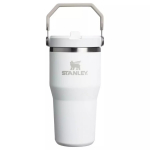 Termokruus k&otilde;rrega The IceFlow Flip Straw 2.0 Tumbler Stanley&reg; 2812044043 0.6L valge