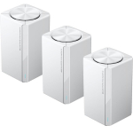 Wi-Fi mesh-s&uuml;steem AC1200 suure j&otilde;udlusega, kahesagedusliku 2.4/5 GHz &uuml;hendusega ja 3 ruuteri/v&otilde;imendiga Mesh System AC1200 DVB4484GL Xiaomi
