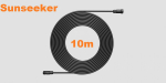 Laadimisjaama ja RTK pikenduskaabel, 10 m, Sunseeker, 16601017-01, 10 m