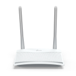 300Mbps traadita N kiirus, TP-Link, TL-WR820N, 2.4 GHz: 300 Mbps, 1&times; 10/100 Mbps WAN port, 2&times; 10/100 Mbps LAN port