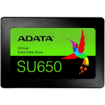 Adata SSD ASU650SS-512GT-R 512GB, 2.5", Lugemise kiirus 520 MB/s, Kirjutamise kiirus 450 MB/s, Andmeedastuskiirus 6 Gbit/s