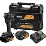 Dewalt Juhtmeta l&ouml;&ouml;ktrell DCF92MP2T-QW 18 V, 5 Ah, 610 Nm, 0-1400/2500 min-1, tagasit&otilde;mmatav, metallist v&ouml;&ouml;konks, T STAK kast