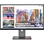 Lenovo | ThinkVision P27QD-40 | 27 " | IPS | 16:9 | 120 Hz | 4 ms | 2560 x 1440 pixels | 350 cd/m&sup2; | HDMI ports quantity 1 | Raven Black | Warranty 36 month(s)